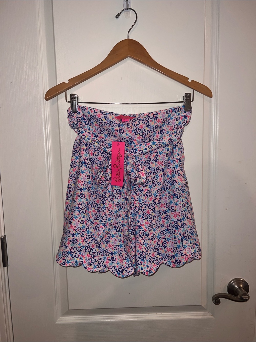 New Lilly Pulitzer 4” Casia Stretch Short Multi Fun Sun Repeat Ditsy 16